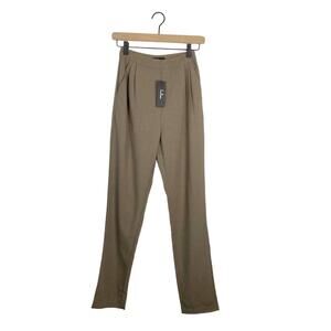 New Lulu’s tan trouser pants size xs